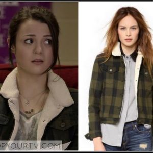 Rag and Bone “The fleece” plaid jacket